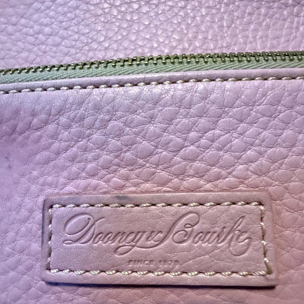 Dooney & Bourke Light Pink Leather Crossbody Bag - Picture 10 of 12